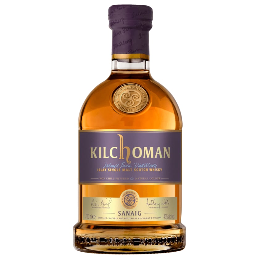 Kilchoman Single Malt Scotch Whisky Sanaig 0,7l